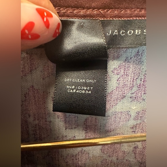 Marc by Marc Jacobs Animal Print Silk Short Sleeve XS Top - Picture 5 of 5